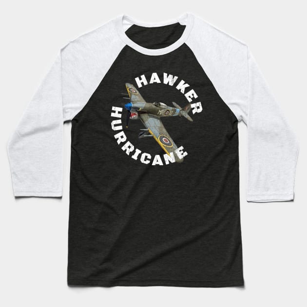 Famous WW2 Planes Baseball T-Shirt by F&L Design Co.